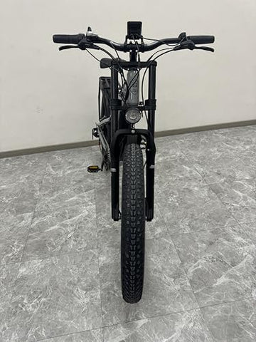 Shengmilo Dual Suspension S600 E-Mountain Bike Dual Motor Electric Motorbike 26Inch Fat Tire Electric Bike 840WH Battery with Removable Li-Ion Battery and 7 Speed Gear for Adults-Men(UK Warehouse)