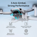 DJI Mini 4K Fly More Combo, 4K Camera Drone, 93-Min Max Flight Time