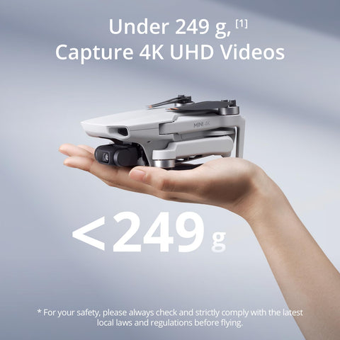 DJI Mini 4K Fly More Combo, 4K Camera Drone, 93-Min Max Flight Time