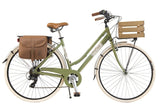 Via Veneto by Canellini Bike Bicycle citybike CTB Woman Lady Girl Vintage Retro Via Veneto Aluminium (46, Green)