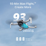 DJI Mini 4K Fly More Combo, 4K Camera Drone, 93-Min Max Flight Time