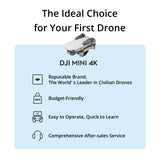 DJI Mini 4K Fly More Combo, 4K Camera Drone, 93-Min Max Flight Time