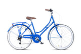 Wildtrak - Steel City Bike, Adult, 26 Inch, 6 Speed, Shimano shifters - Royal Blue