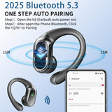 Wireless Earbuds, Bluetooth 5.3, Noise Cancelling, 50H Battery Life