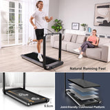 WalkingPad X21 Treadmill, 1-12 km/h, App Control, HD Display, Black