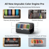 Anycubic Kobra 3 Combo 3D Printer, Multicolor, 600mm/s, Auto-Leveling